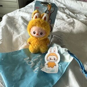 Labubu Pin for Love Letter Y for Yes
